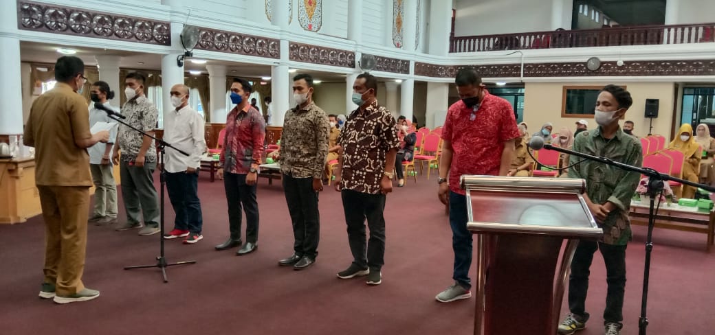 Pengukuhan AKM oleh Kadis TPHP Sumbar